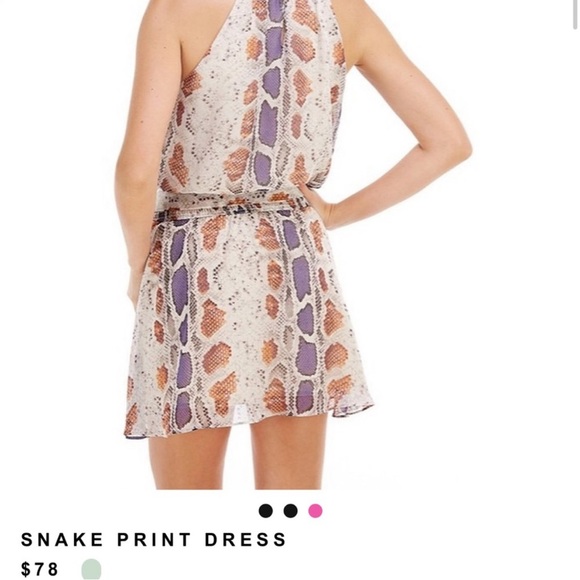 ‼️CLEARANCE‼️ TCEC Snakeskin print dress - Picture 2 of 8